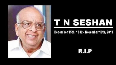 Former chief election commissioner TN Seshan passes away