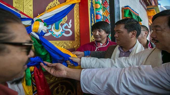 Tawang: Khandu attends Consecration and inauguration of Zangdok Palri Gompa