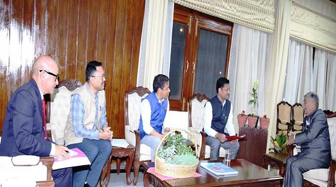 Arunachal: Core Group on border trades briefs the Governor