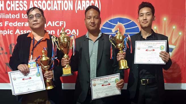 First 1st Prize at All-India Open FIDE Rating Chess Tournament