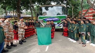  ITBP organised Excursion Tour for Border Area Students