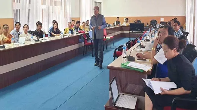 Itanagar: training programme on ‘online building permission system’