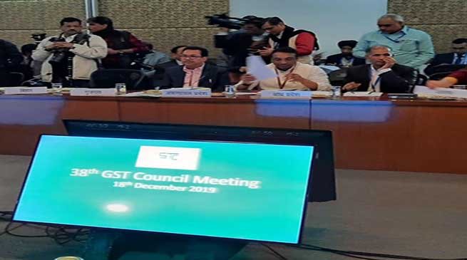 Chowna Mein attended the 38th GST Council Meeting