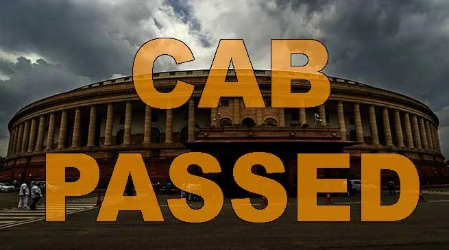 CAB passed in RS with 125 votes