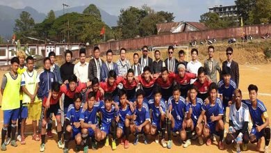 First ever new year football trophy : Barapani FC and Ward No-12 FC to play in final