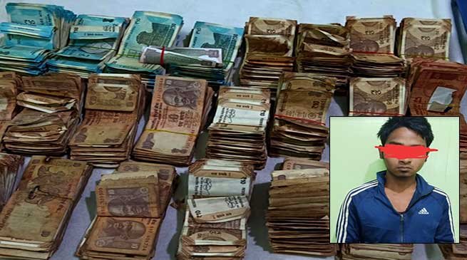 Itanagar:  Man held for Hanuman Mandir Burglary case, cash recovered 