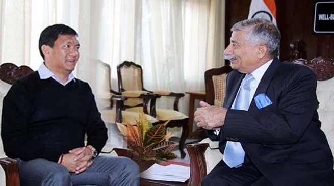 Arunachal: Chief Minister calls on the Governor