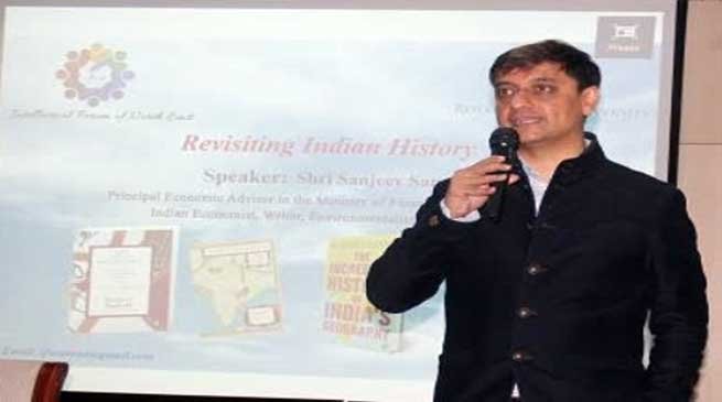 Assam: Sanjeev Sanyal visited Royal Global University (RGU)