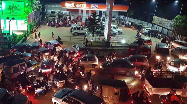 Impact of Assam's anti CAB protest : Arunachal facing fuel crisis