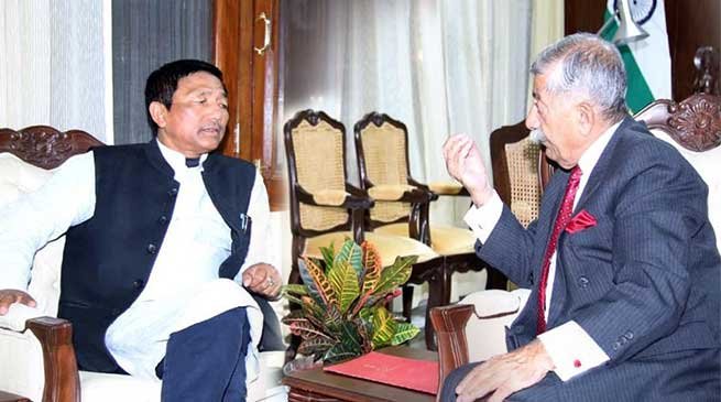 Arunachal: Agriculture Minister calls on the Governor