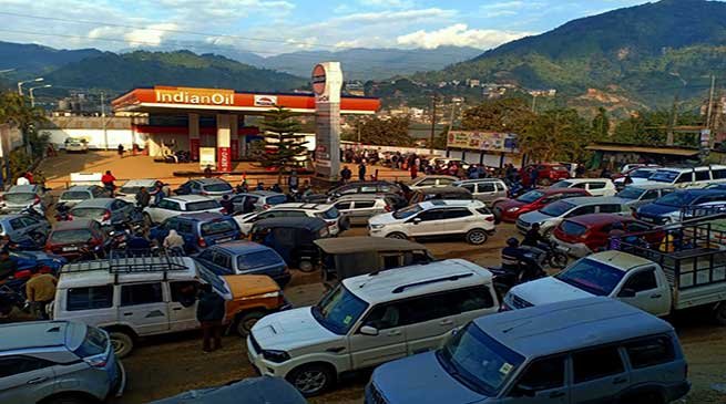 Arunachal: Fuel crisis continue across state