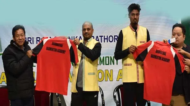 Arunachal Badminton  Academy launched
