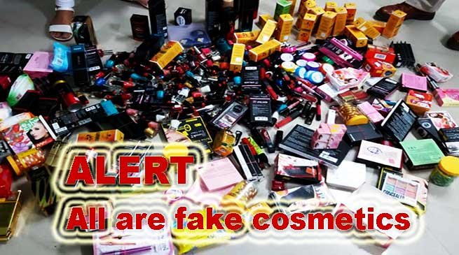 Itanagar: Capital police Recovered Counterfeit Cosmetic Items worth of Rs 18 lakhs
