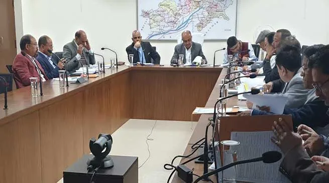 Arunachal: CS reviews NESIDS project proposals