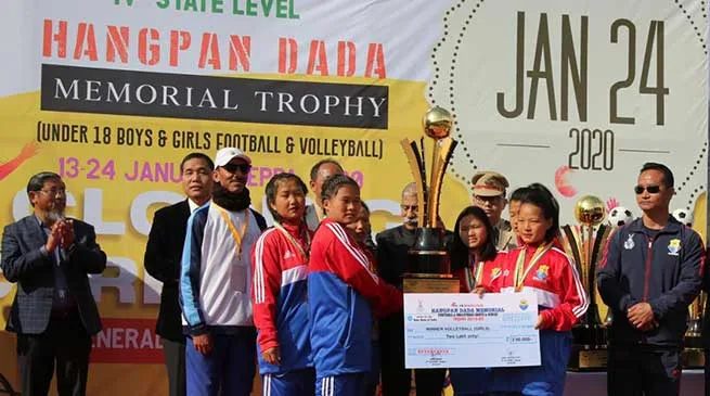 Hangpan Dada tournament: Governor attends closing ceremony