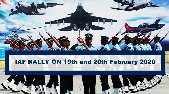 IAF: Indian Air Force recruitment rally for Airmen to be held in Borjhar
