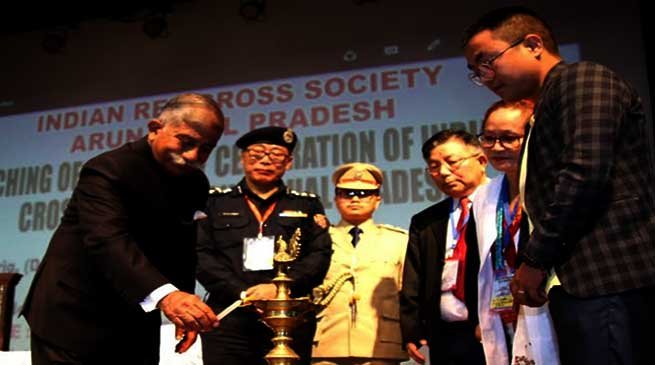 Arunachal Governor launches centenary celebration of Indian Red Cross Society
