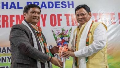 Arunachal: Pema Khandu attends handing and taking over ceremony of State BJP President