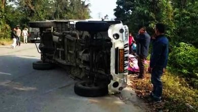 Arunachal: 1 dead, 19 injured in road accident near Tengapani
