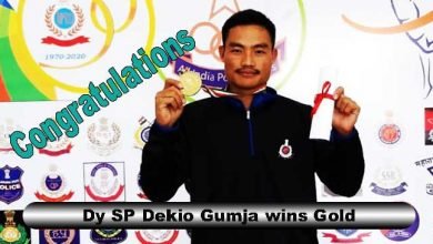 All India Police Badminton Championship: Dy SP Dekio Gumja wins Gold