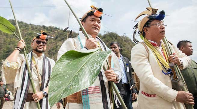 Arunachal: Khandu attends Nyokum Yullow celebration at Pitapool