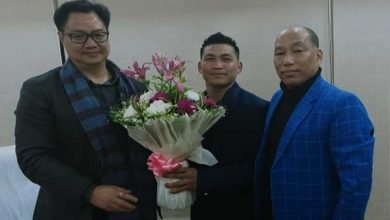 Rijiju assures for all possible support to promote Para Sports in the state- Techi Sonu