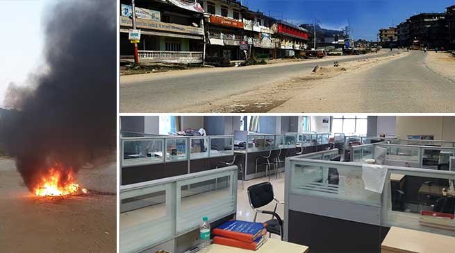 Arunachal: 12-hour capital bandh paralyses normal life in Itanagar