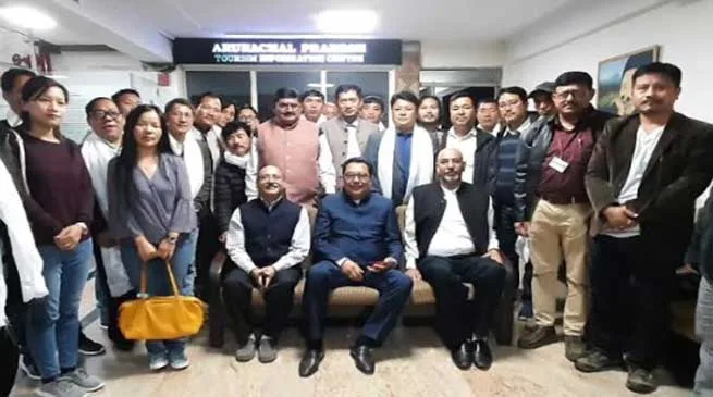 Exposure tour to dam sites in Himachal for Land owners of power project sites of Arunachal