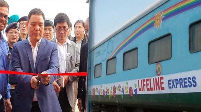 Arunachal: Alo Libang inaugurates Lifeline Express