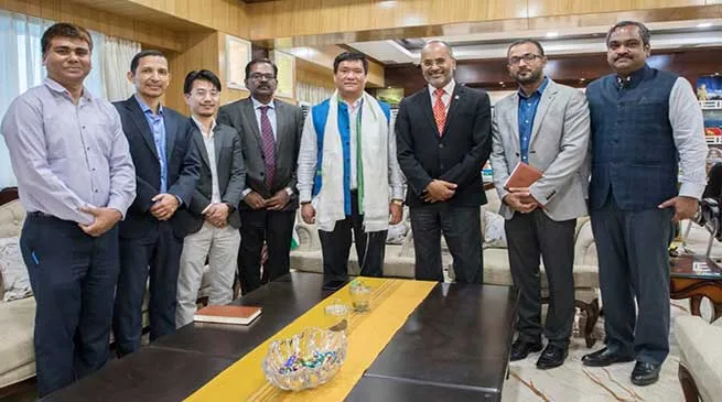 Arunachal: IOCL CGM calls on CM Pema Khandu