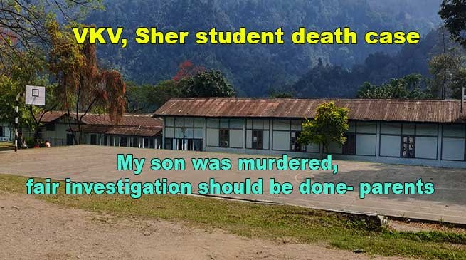 VKV, Sher student death case: My son was murdered, fair investigation should be done- parents