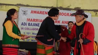 Arunachal: ABKWW launches awareness program on use of marriage mark and Adi shawl