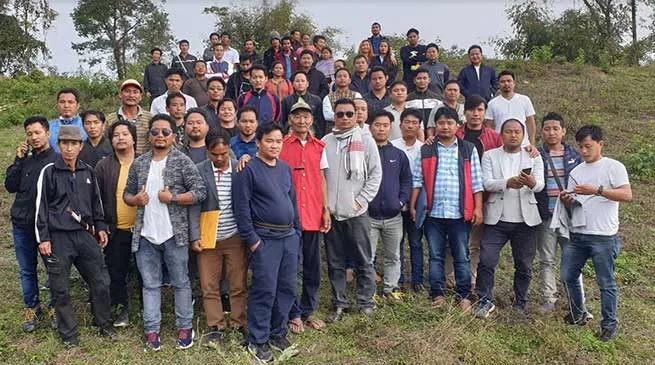 Arunachal: PMGSY road construction allegedly stopped by Assam Police and forest official 
