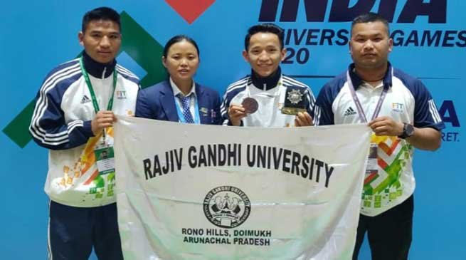Khelo India University Games: Heli Tana Tara of RGU wins Bronze medal in Boxing