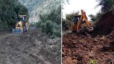 Arunachal: Villagers of Radha village starts voluntary road renovation work