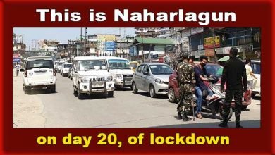 Arunachal:  Naharlagun witnessed traffic jam during lockdown