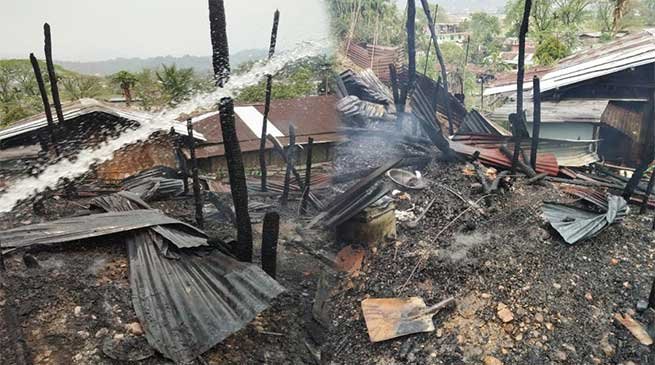 Arunachal: Woman burnt to death in Karsingsa Fire  