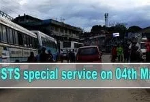 Arunachal- APSTS special service on 04th May for Eastern & Central Arunachal Pradesh