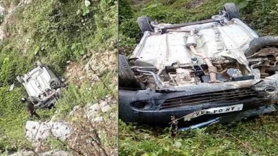 Arunachal: 1 dead, 3 injured after car falls into deep gorge near Sagalee