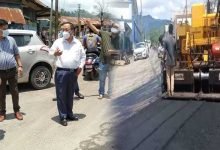 Itanagar- Pilot project of Blacktopping roads using waste plastics starts