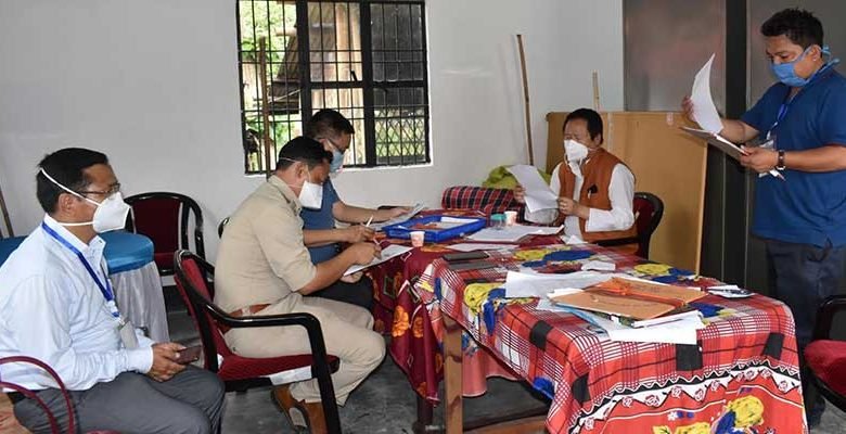 Arunachal: Tana Hali Tara visited PTC quarantine centre, motivated the frontline workers.