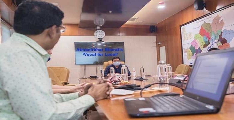 Arunachal Vocal for Local: procure govt office requirements locally- CM directs Textile Dept