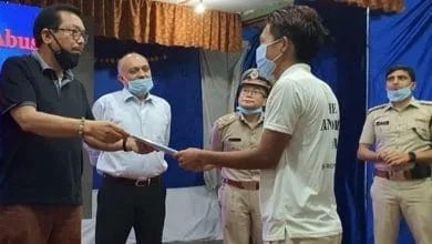 Arunachal: Chown Mein attends "MILAAP- A day with Roing Police"