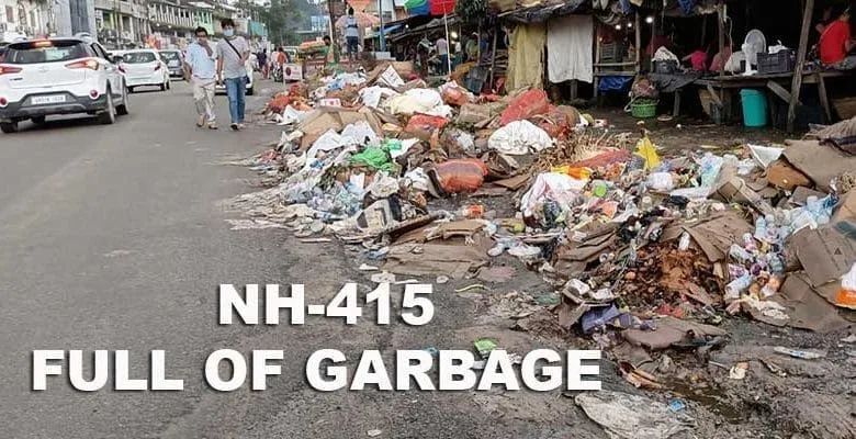 Itanagar- IMC faces fund crunch, Lifting of garbage badly affected