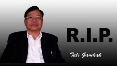 Arunachal: CoSAAP condoles demise of Tuli Gamkak