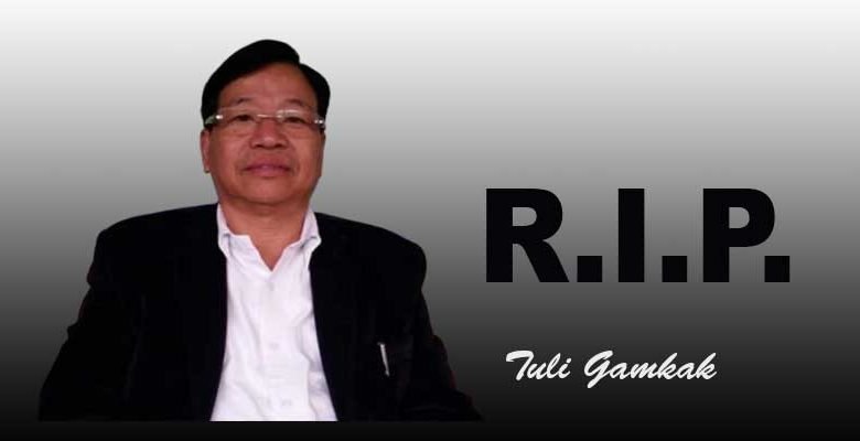 Arunachal: CoSAAP condoles demise of Tuli Gamkak