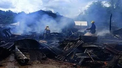 Itanagar- Three cylinder blast rock Gopur area, 1 dwelling house gutted