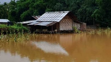Arunachal- Flash flood hits Lower Hollongi and Dokum village