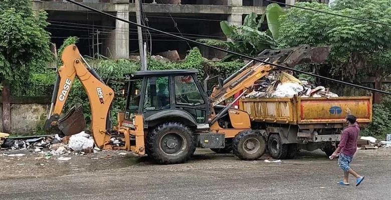Itanagar- IMC resumed Garbage Collection