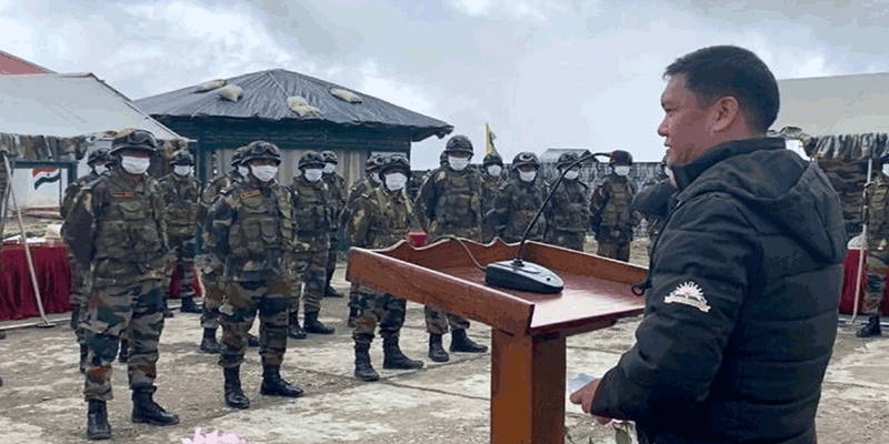 Arunachal Pradesh CM Pema Khandu calls LAC Indo-Tibet border
